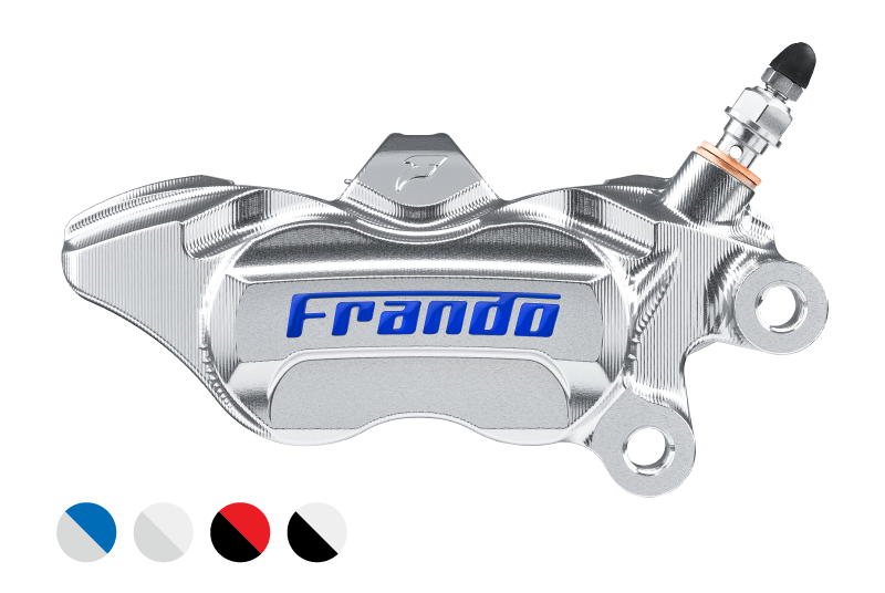 FCC-540GT CNC Machined 4 Pistons Caliper