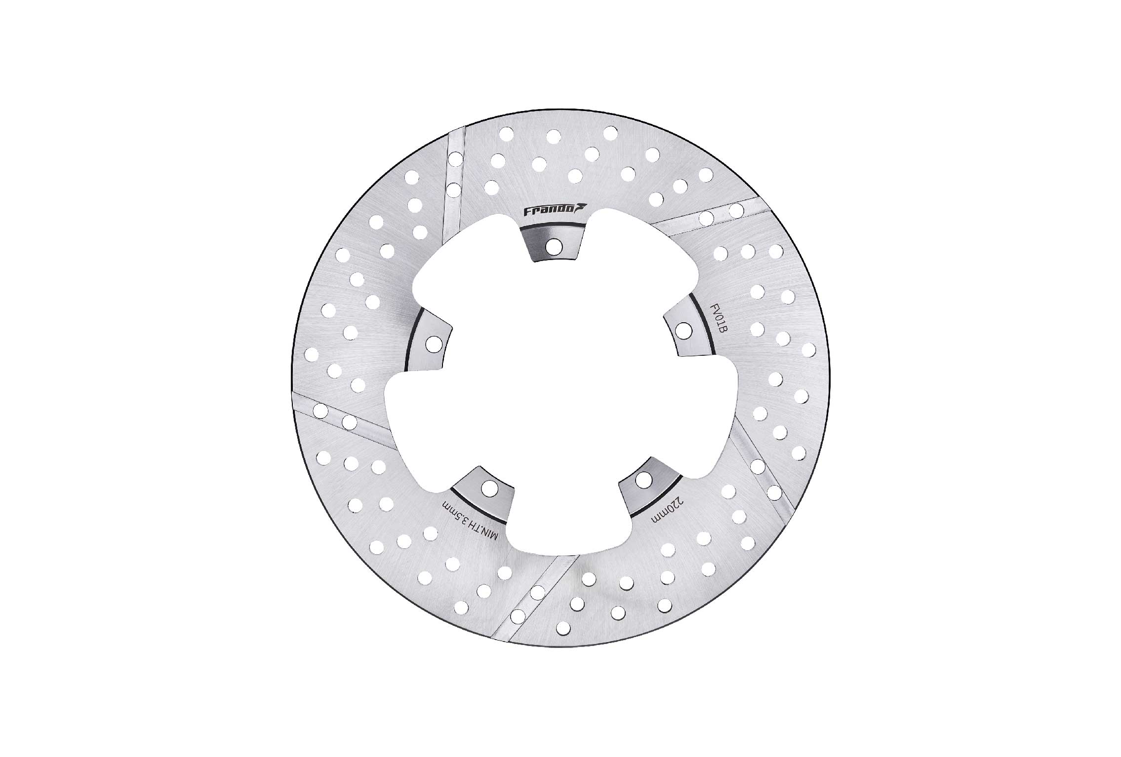 FV01B 5 Attachment Holes Fixed Disc