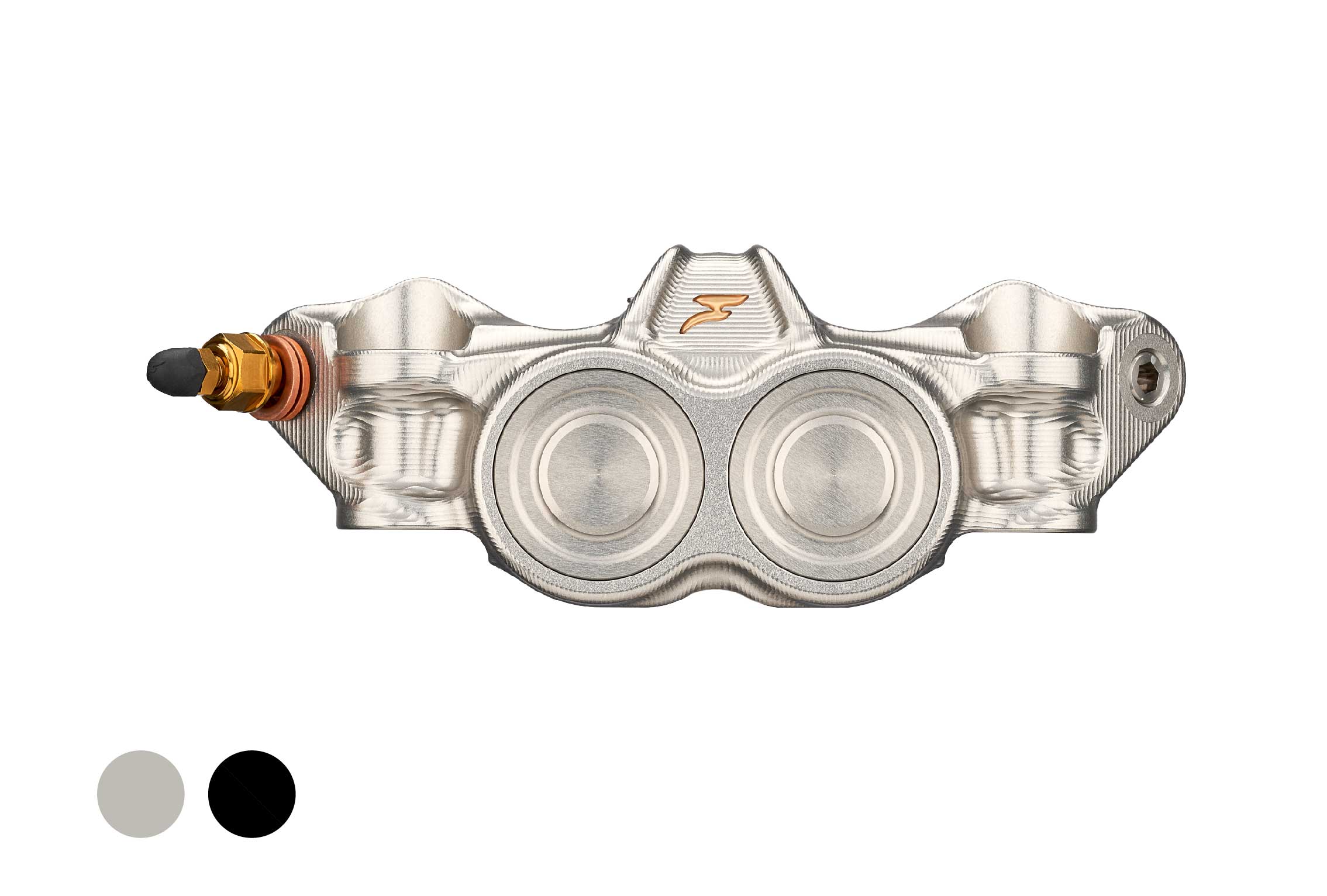 FCC-108MS CNC Radial Monobloc 4 Pistons Caliper