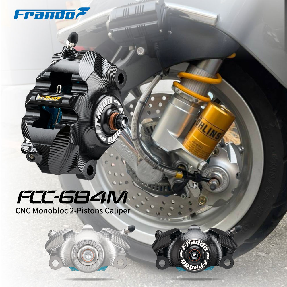 Elegance Empowered - Braking Redefined! FCC-684M CNC Monoblock Caliper